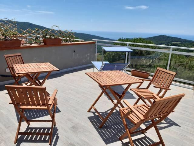 Vista Sulle Isole Dell'Arcipelago Toscano Nibbiaia Dış mekan fotoğraf